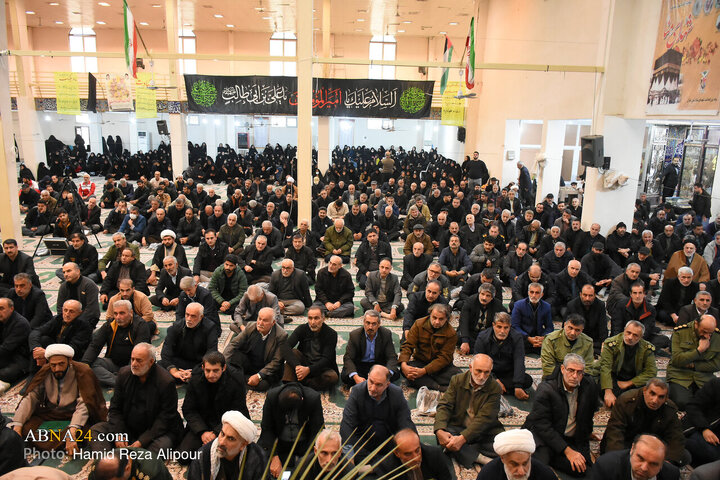 مراسم بزرگداشت شهید مدافع امنیت «محمد میرزایی» در املش