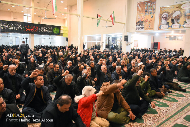 مراسم بزرگداشت شهید مدافع امنیت «محمد میرزایی» در املش