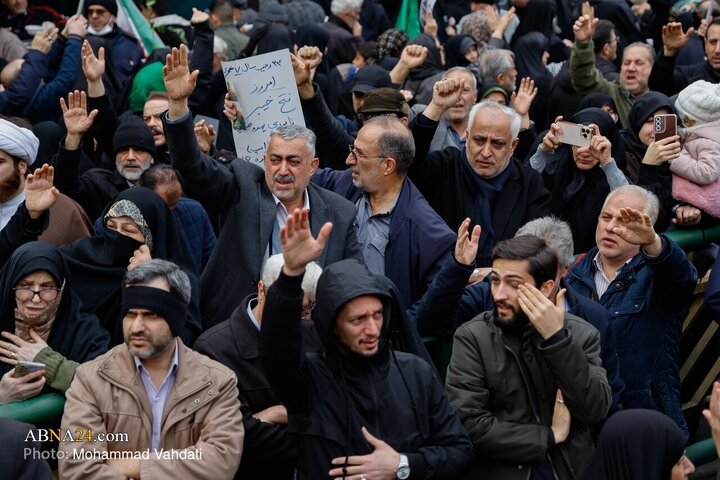 تشییع پیکر ۱۰۰ شهید مردمی و مدافع امنیت