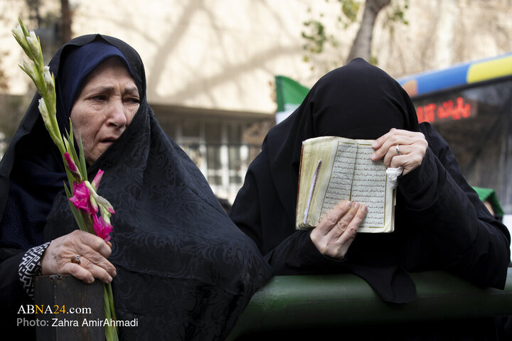 Photos (2): Farewell ceremony for martyrs of security held in Tehran