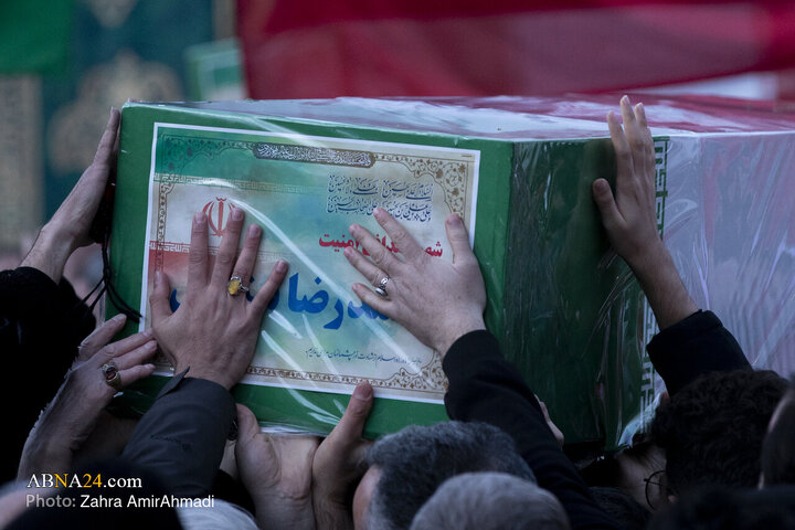 Photos (2): Farewell ceremony for martyrs of security held in Tehran