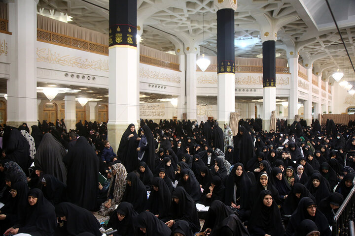 Photos: Imam Musa al-Kazim mourning ceremony held at Hazrat Masoumeh holy shrine
