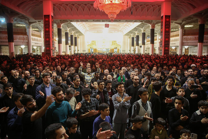 Photos: Imam Musa al-Kazim mourning ceremony held at Hazrat Masoumeh holy shrine