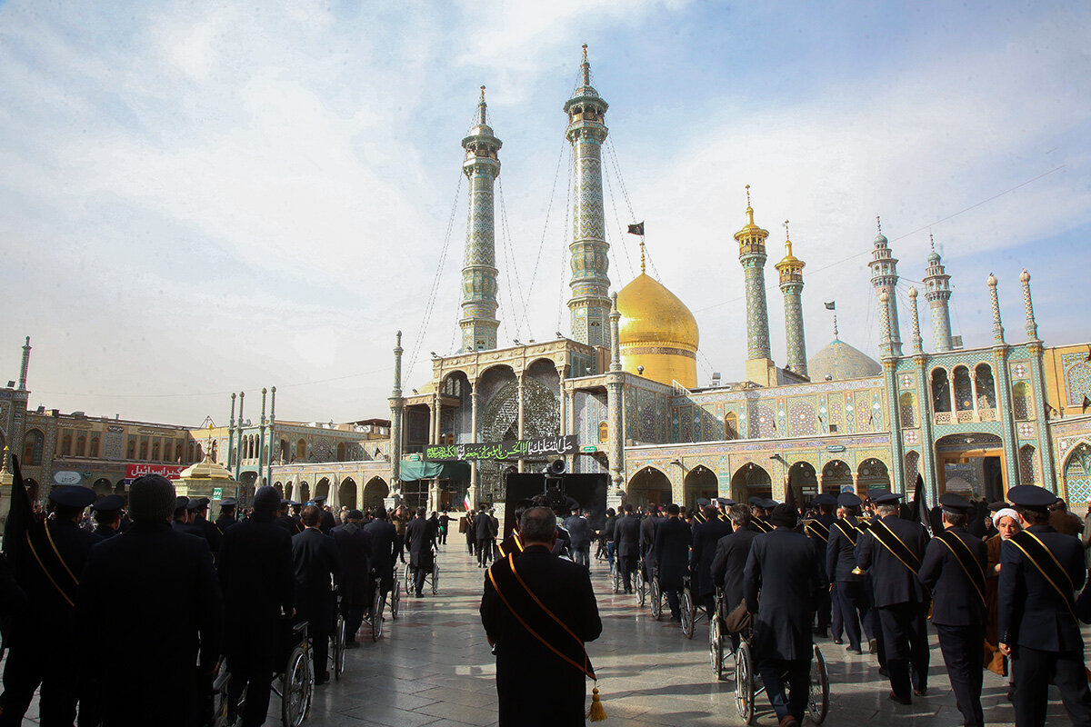 Photos: Mourning Procession for Imam Musa al-Kazim Martyrdom Anniversary Held in Lady Masoumeh Shrine