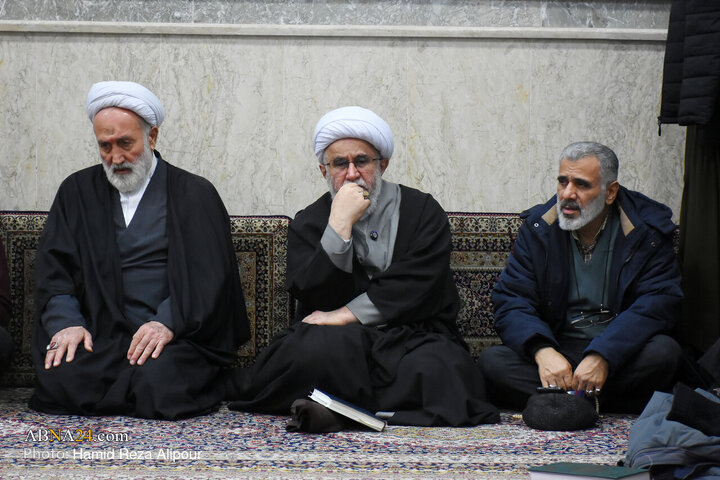 نشست قرار معنوی با سخنرانی آیت‌الله رمضانی در رشت