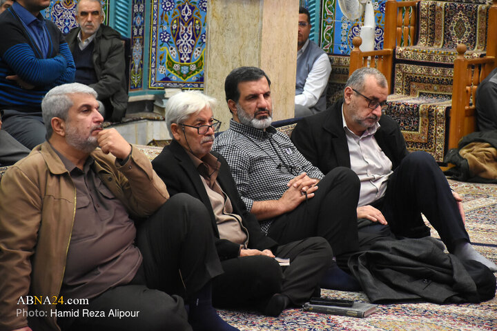 نشست قرار معنوی با سخنرانی آیت‌الله رمضانی در رشت