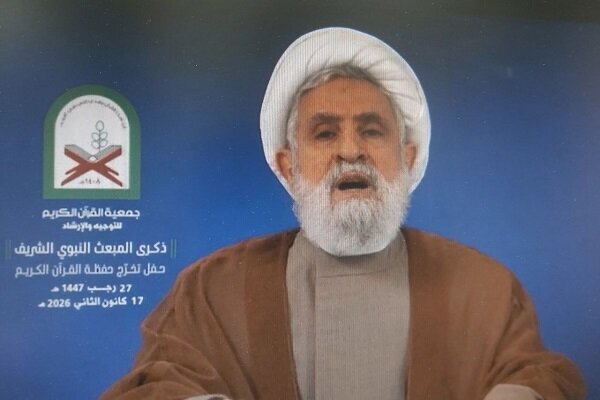 Sheikh Naim Qassem says FM Rajji pushing Lebanon towards civil war