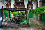 Photos: Sabz Qaba holy shrine damaged during Dezful riots