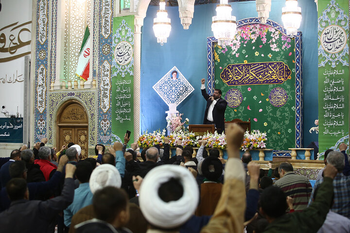 Photos: Eid al-Mab'ath celebrated at Hazrat Masoumeh holy shrine