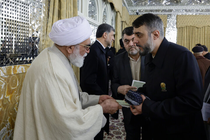 Photos: Eid al-Mab'ath celebrated at Welayat Hall in Astan Quds Razavi