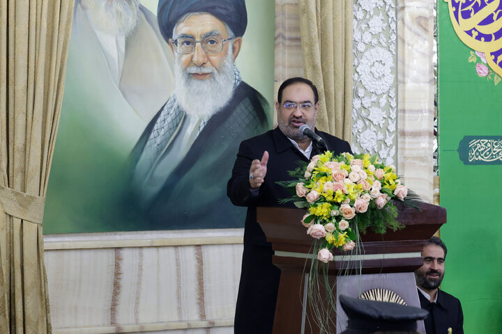 Photos: Eid al-Mab'ath celebrated at Welayat Hall in Astan Quds Razavi