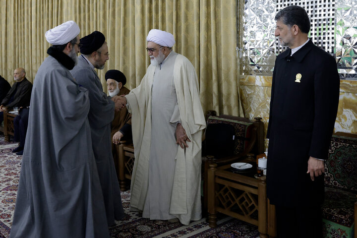 Photos: Eid al-Mab'ath celebrated at Welayat Hall in Astan Quds Razavi
