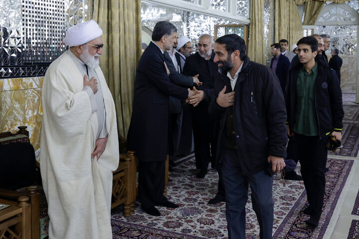 Photos: Eid al-Mab'ath celebrated at Welayat Hall in Astan Quds Razavi