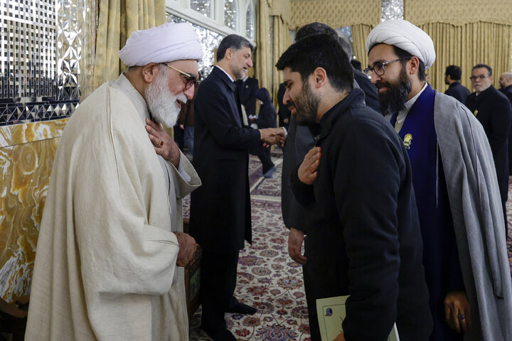 Photos: Eid al-Mab'ath celebrated at Welayat Hall in Astan Quds Razavi