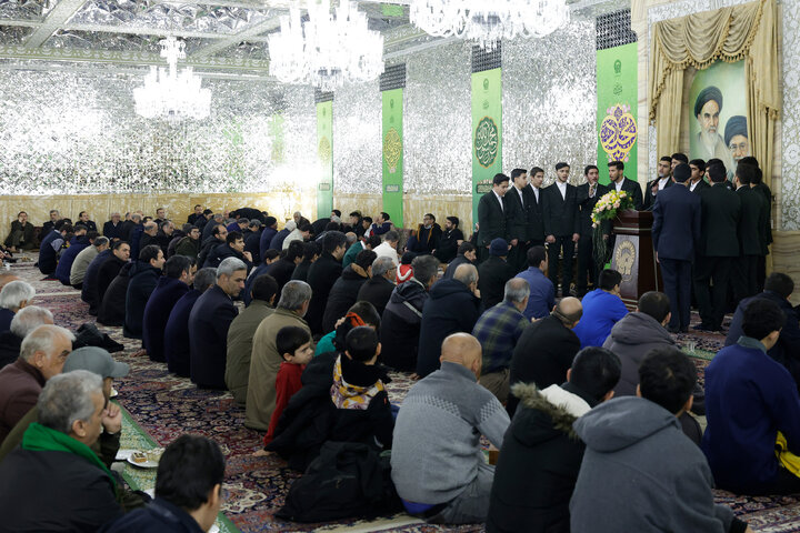 Photos: Eid al-Mab'ath celebrated at Welayat Hall in Astan Quds Razavi