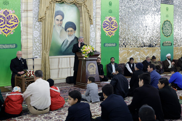 Photos: Eid al-Mab'ath celebrated at Welayat Hall in Astan Quds Razavi