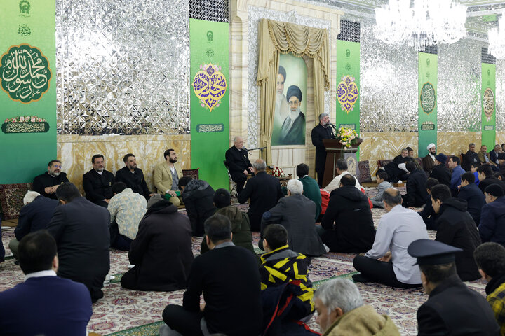 Photos: Eid al-Mab'ath celebrated at Welayat Hall in Astan Quds Razavi