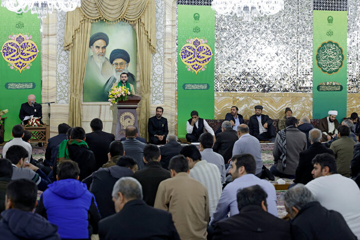 Photos: Eid al-Mab'ath celebrated at Welayat Hall in Astan Quds Razavi