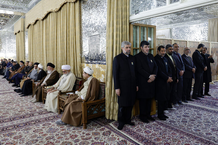 Photos: Eid al-Mab'ath celebrated at Welayat Hall in Astan Quds Razavi