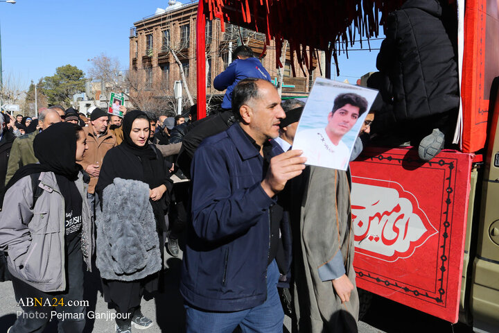 Photos: Funeral ceremony for 7 martyrs of security held in Isfahan