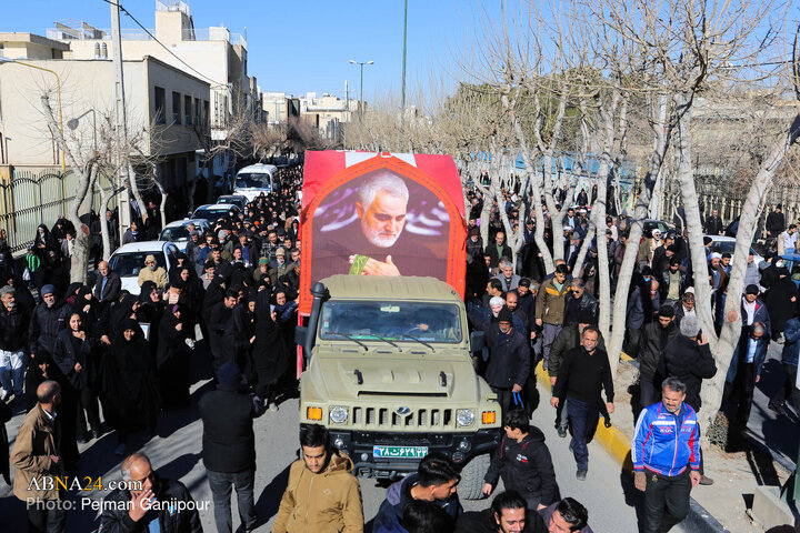 Photos: Funeral ceremony for 7 martyrs of security held in Isfahan