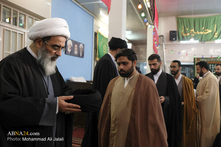 Photos: Turban-wearing ritual held in Qom on Eid al- Mab'ath