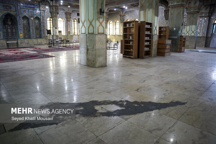 Photos: Sabz Qaba holy shrine damaged during Dezful riots