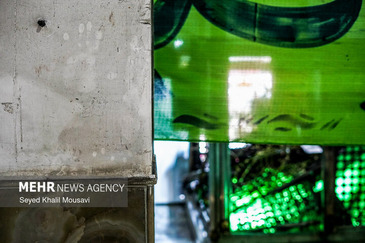 Photos: Sabz Qaba holy shrine damaged during Dezful riots