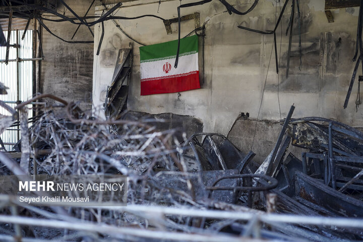 Photos: Sabz Qaba holy shrine damaged during Dezful riots