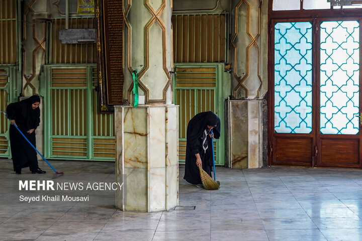 Photos: Sabz Qaba holy shrine damaged during Dezful riots