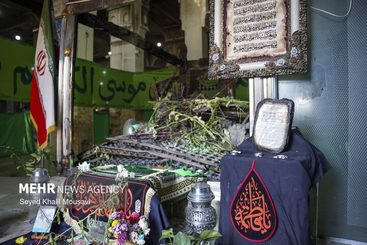 Photos: Sabz Qaba holy shrine damaged during Dezful riots