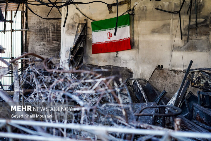 Photos: Sabz Qaba holy shrine damaged during Dezful riots