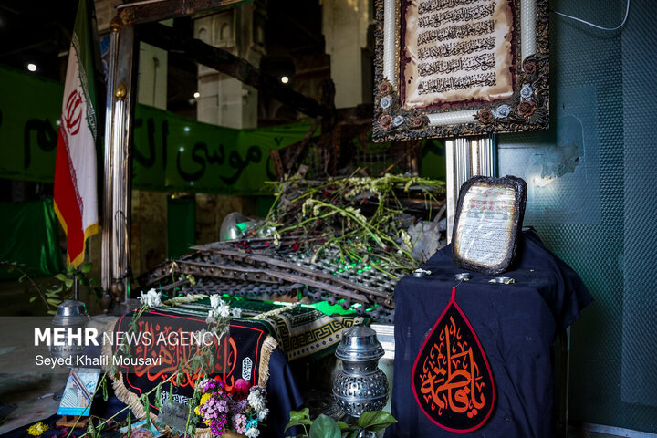 Photos: Sabz Qaba holy shrine damaged during Dezful riots