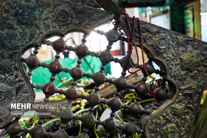 Photos: Sabz Qaba holy shrine damaged during Dezful riots