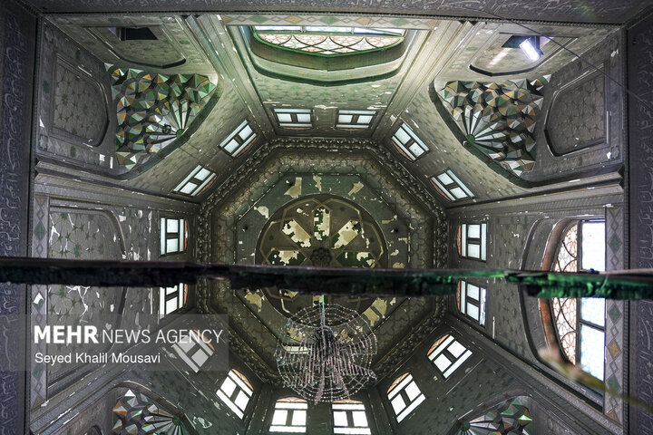 Photos: Sabz Qaba holy shrine damaged during Dezful riots