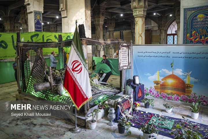 Photos: Sabz Qaba holy shrine damaged during Dezful riots