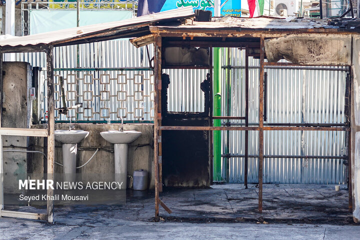 Photos: Sabz Qaba holy shrine damaged during Dezful riots