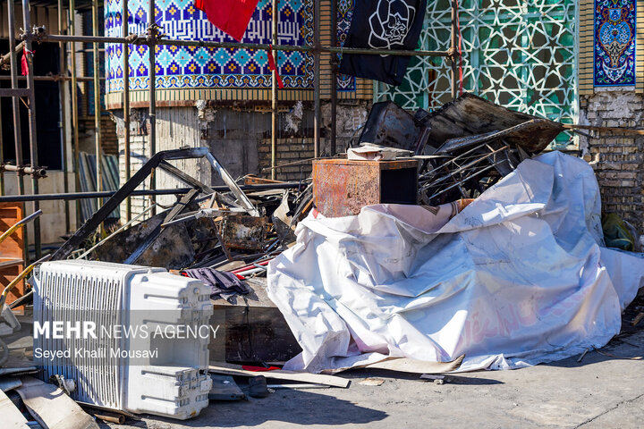 Photos: Sabz Qaba holy shrine damaged during Dezful riots