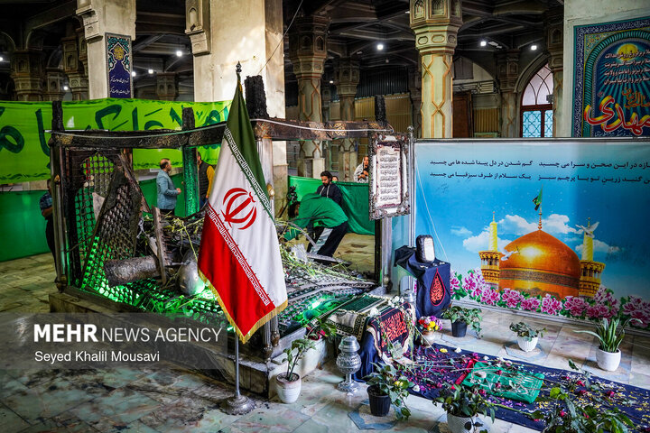 Photos: Sabz Qaba holy shrine damaged during Dezful riots
