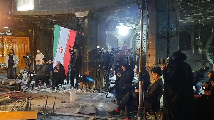 گزارش تصویری/ نشست خبری جشنواره فیلم عمار در مسجد سوخته ابوذر