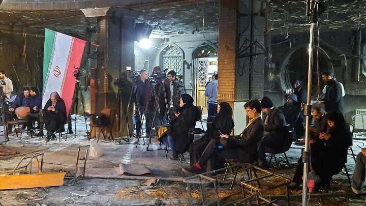 گزارش تصویری/ نشست خبری جشنواره فیلم عمار در مسجد سوخته ابوذر