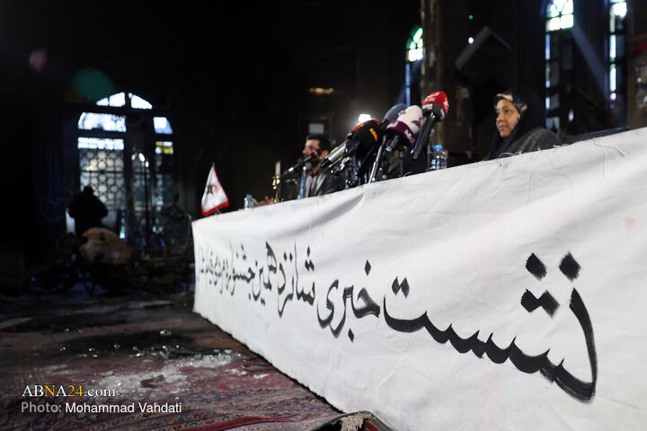 نشست خبری شانزدهمین جشنواره مردمی فیلم عمار در مسجد ابوذر تهران