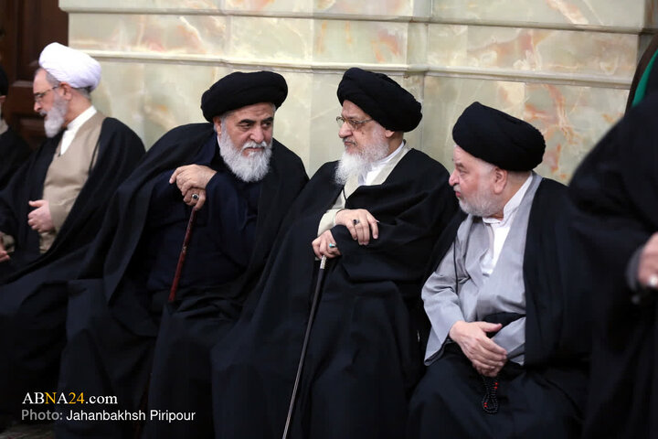 تشییع پیکر برادر آیت‌الله العظمی سیستانی