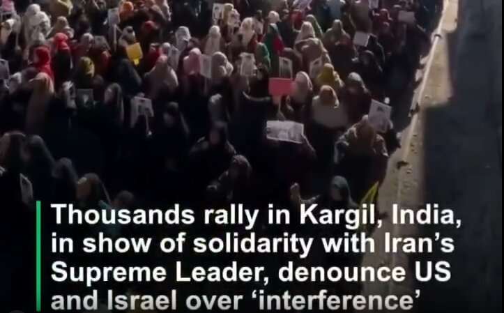 بازتاب تظاهرات با شکوه مردم کشمیر در تجدید میثاق با رهبر معظم انقلاب در رسانۀ انگلیسی + ویدیو