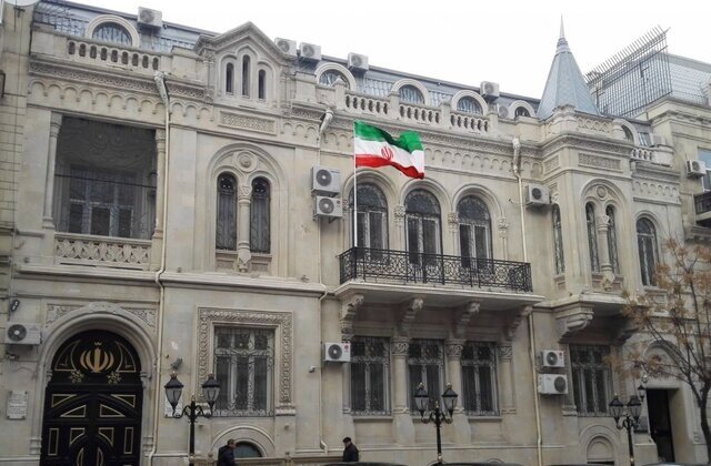 پاسخ سفارت کشورمان در آذربایجان به درخواست رسانه‌های باکو درباره تحولات ایران