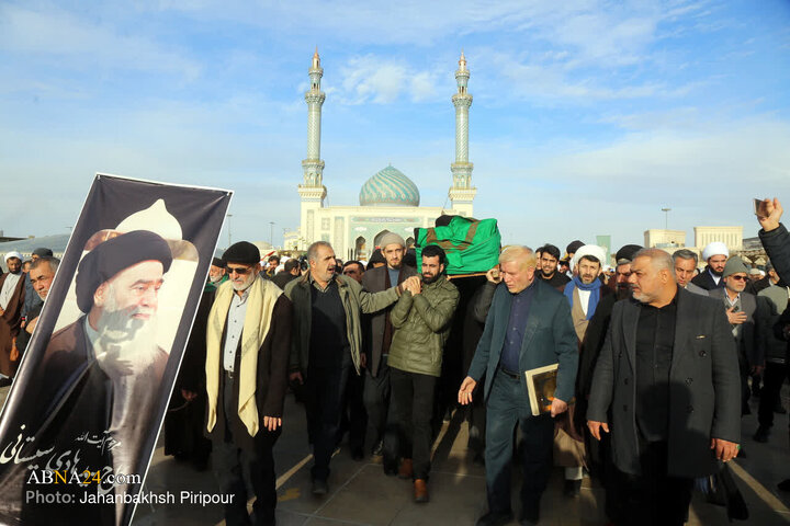 Photos: Funeral ceremony of Grand Ayatollah Sistani's Brother held in Qom