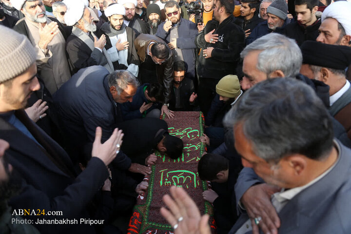 Photos: Funeral ceremony of Grand Ayatollah Sistani's Brother held in Qom