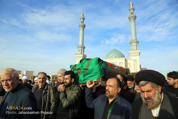 Photos: Funeral ceremony of Grand Ayatollah Sistani's Brother held in Qom