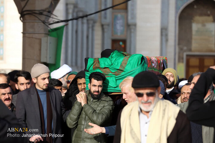 Photos: Funeral ceremony of Grand Ayatollah Sistani's Brother held in Qom