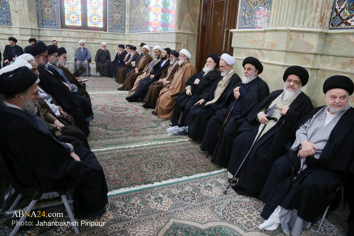 Photos: Funeral ceremony of Grand Ayatollah Sistani's Brother held in Qom